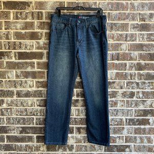 IZOD Men's Slim Straight Fit Jeans Blue